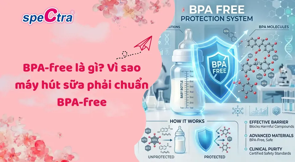 BPA-free là gì - Tại sao phụ kiện máy hút sữa cần đạt tiêu chuẩn này