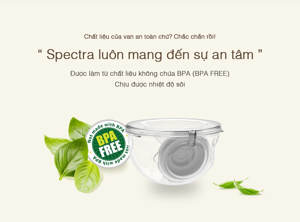 BỘ CUP HÚT SỮA SPECTRA RẢNH TAY SPECTRA - ảnh phụ