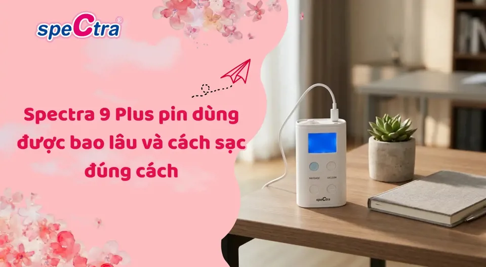 Spectra 9 Plus pin dùng được bao lâu và cách sạc đúng cách