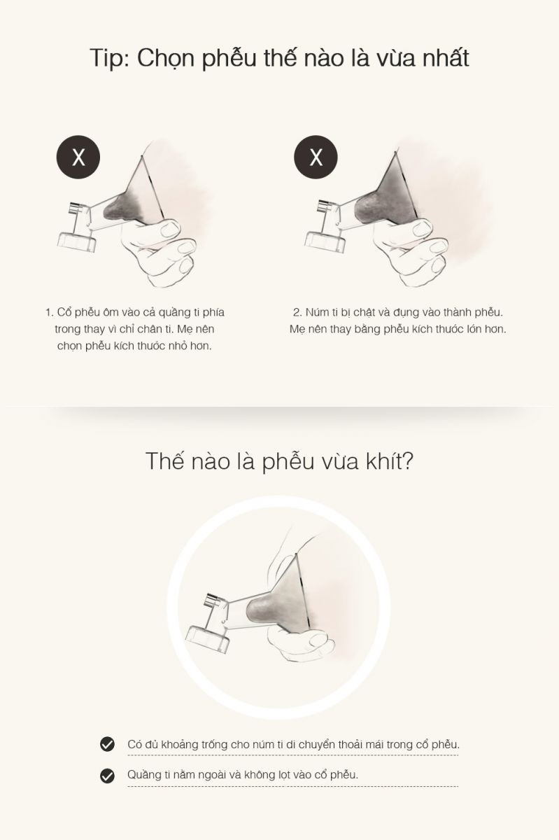 BỘ DỤNG CỤ PHỄU HÚT SỮA  SPECTRA - ảnh phụ