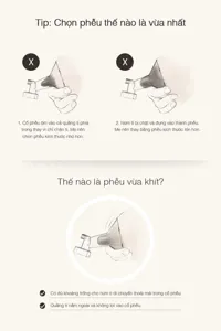 BỘ DỤNG CỤ PHỄU HÚT SỮA  SPECTRA - ảnh phụ