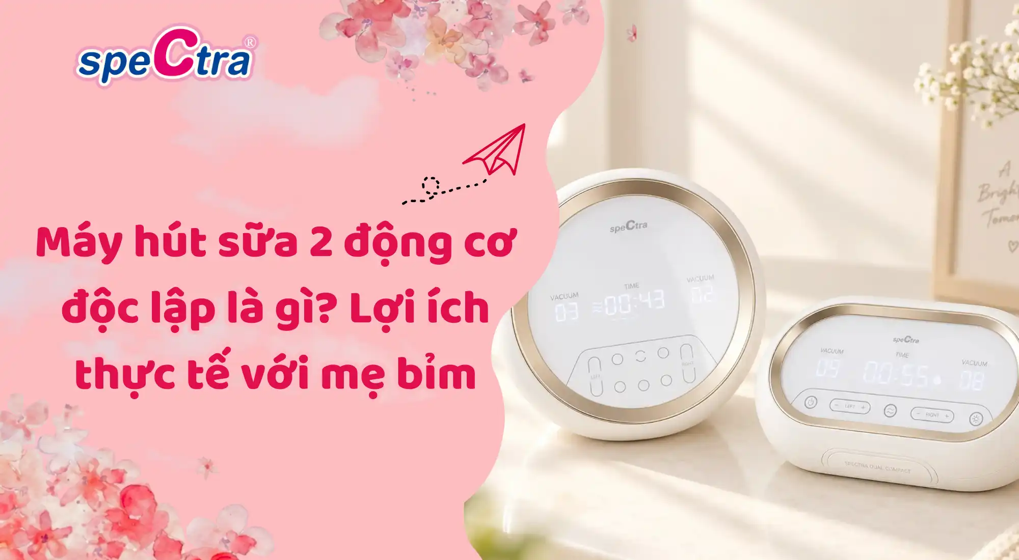 Máy hút sữa 2 động cơ độc lập là gì? Lợi ích thực tế với mẹ bỉm