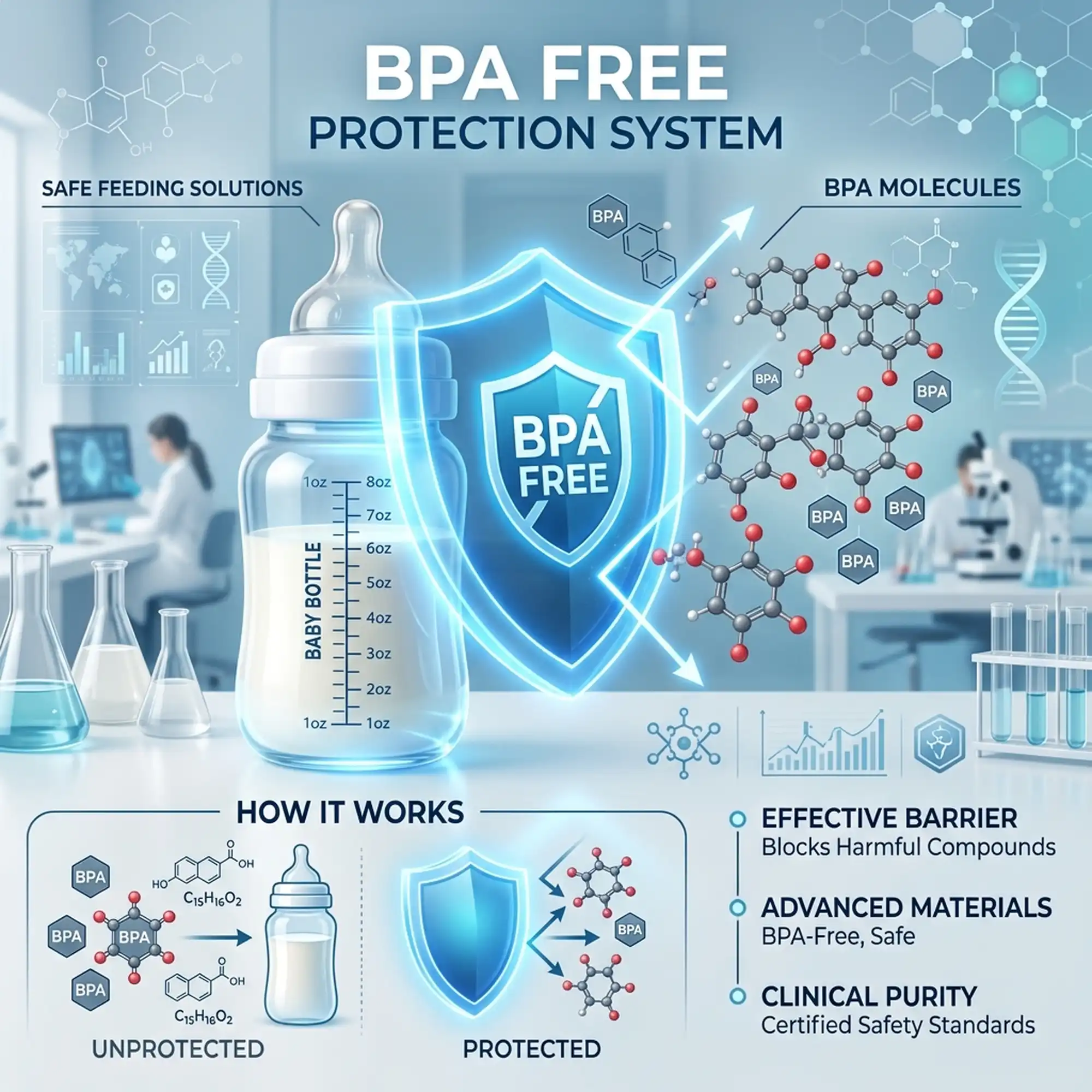 BPA-free là gì - Tại sao phụ kiện máy hút sữa cần đạt tiêu chuẩn này