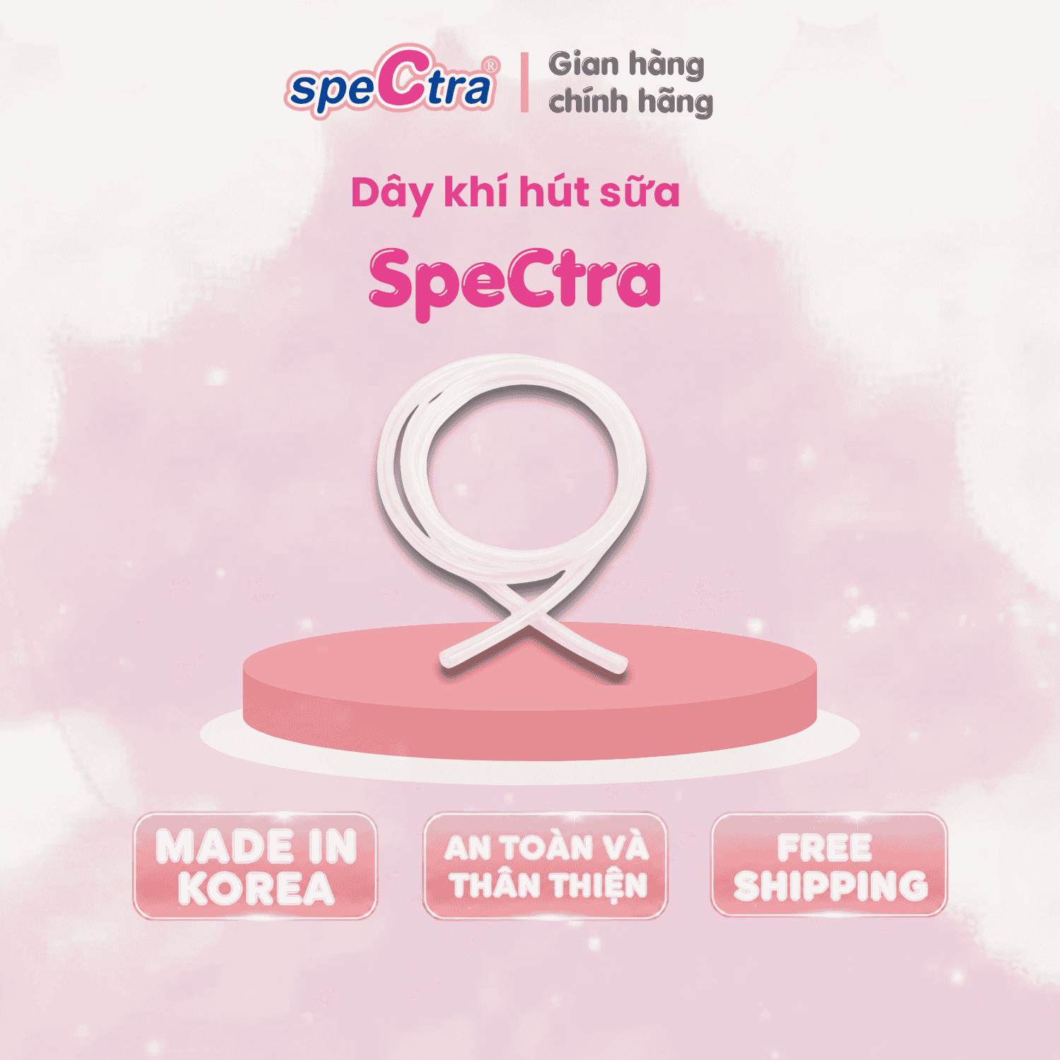 DÂY KHÍ MÁY HÚT SỮA SPECTRA - ảnh phụ