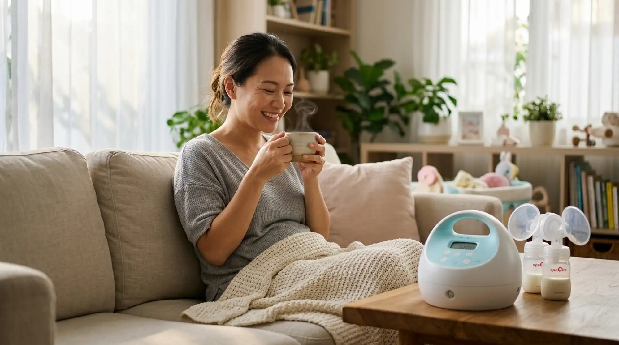 Phễu máy hút sữa Spectra size nào phù hợp với mẹ: Hướng dẫn đo núm vú chuẩn xác - hình 4