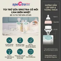 TÚI TRỮ SỮA CẢM BIẾN NHIỆT SPECTRA (KÈM PHỄU) - ảnh phụ