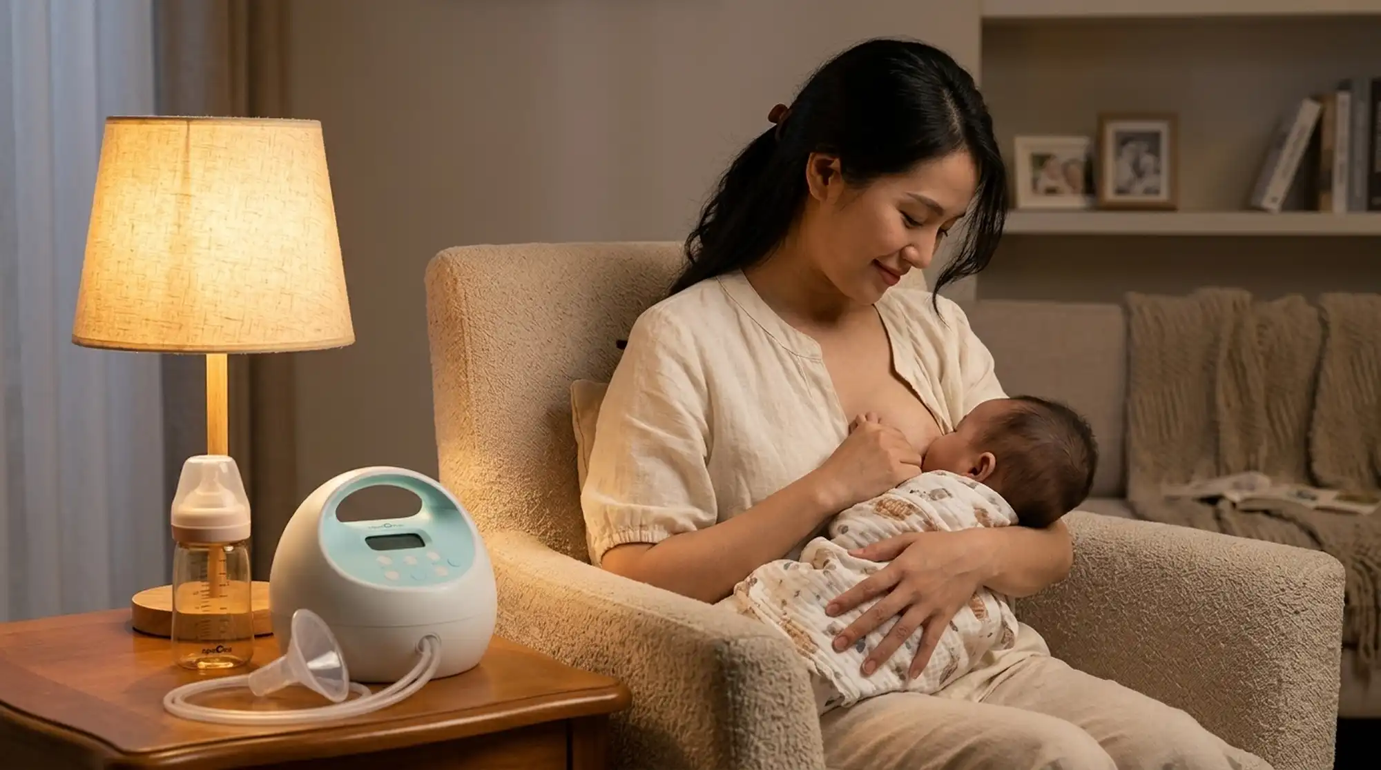 Góc phòng nghỉ y tế hoặc phòng vắt sữa văn phòng yên tĩnh