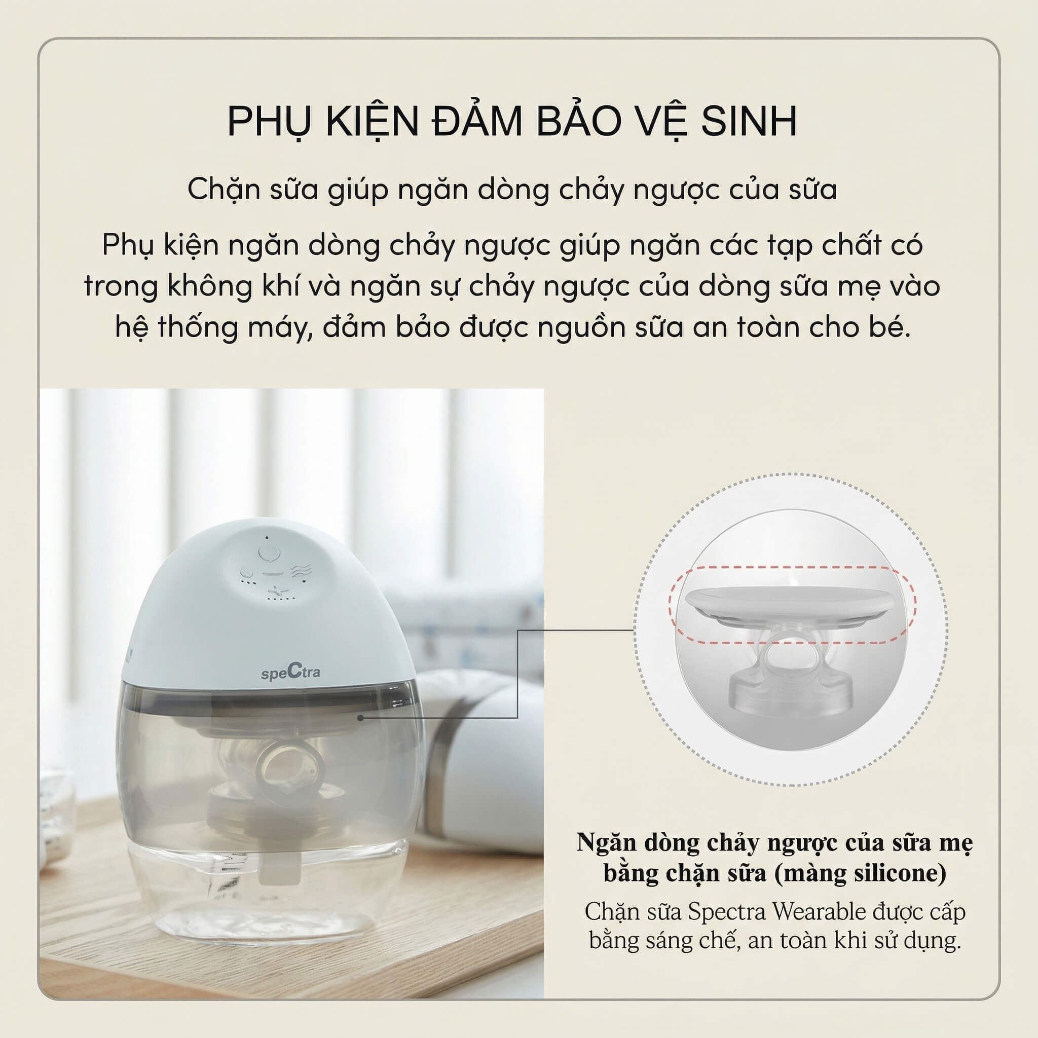 Máy Hút Sữa Không Dây Spectra Wearable - ảnh phụ