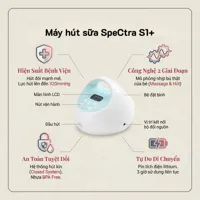 Máy Hút Sữa Spectra S1 Plus — Điện Đôi Chuẩn Bệnh Viện, Pin 3 Giờ - ảnh phụ