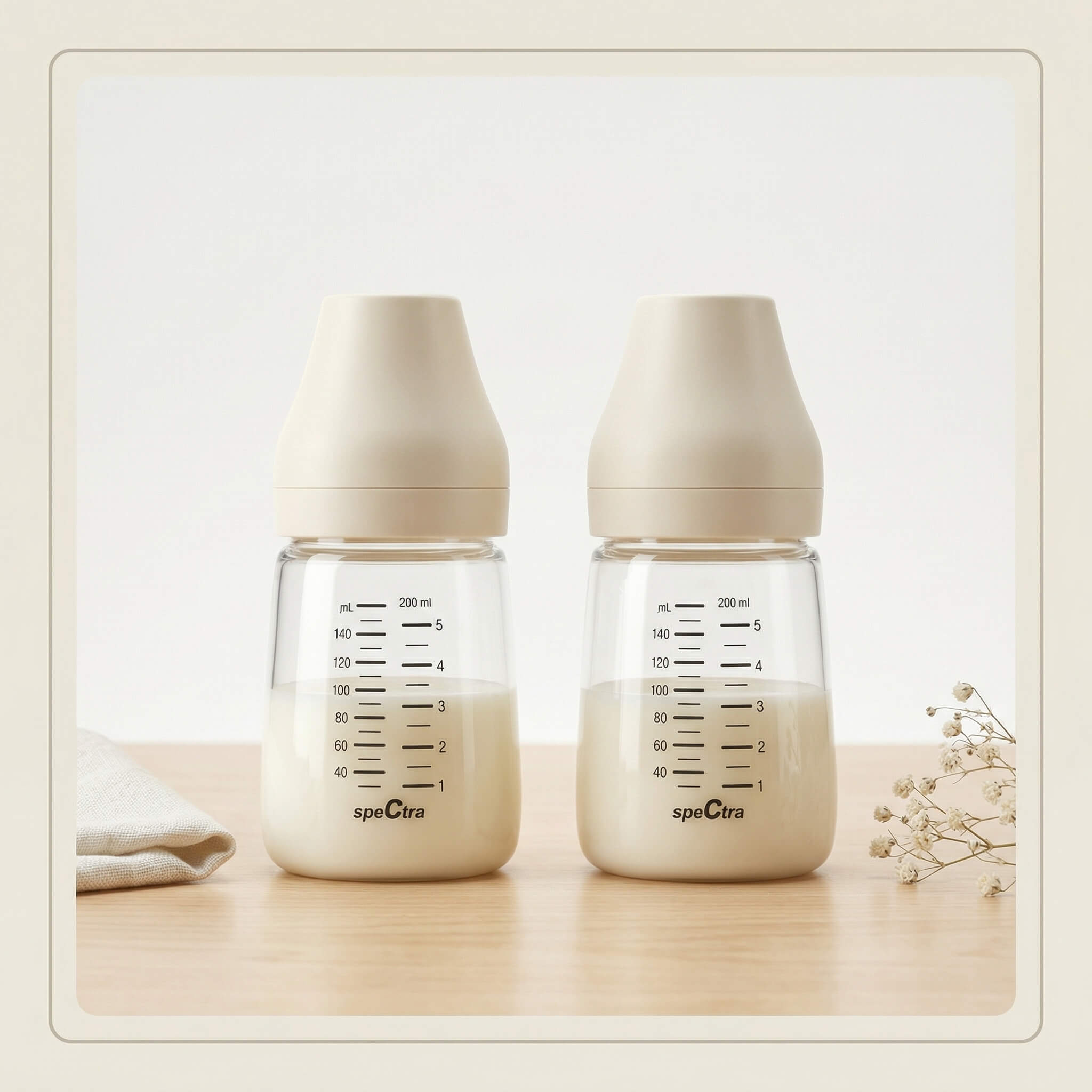 BỘ PHỤ KIỆN TIÊU CHUẨN MÁY HÚT SỮA SPECTRA - ảnh phụ