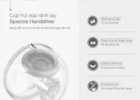 BỘ CUP HÚT SỮA SPECTRA RẢNH TAY SPECTRA - ảnh phụ