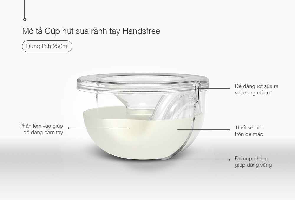 BỘ CUP HÚT SỮA SPECTRA RẢNH TAY SPECTRA - ảnh phụ