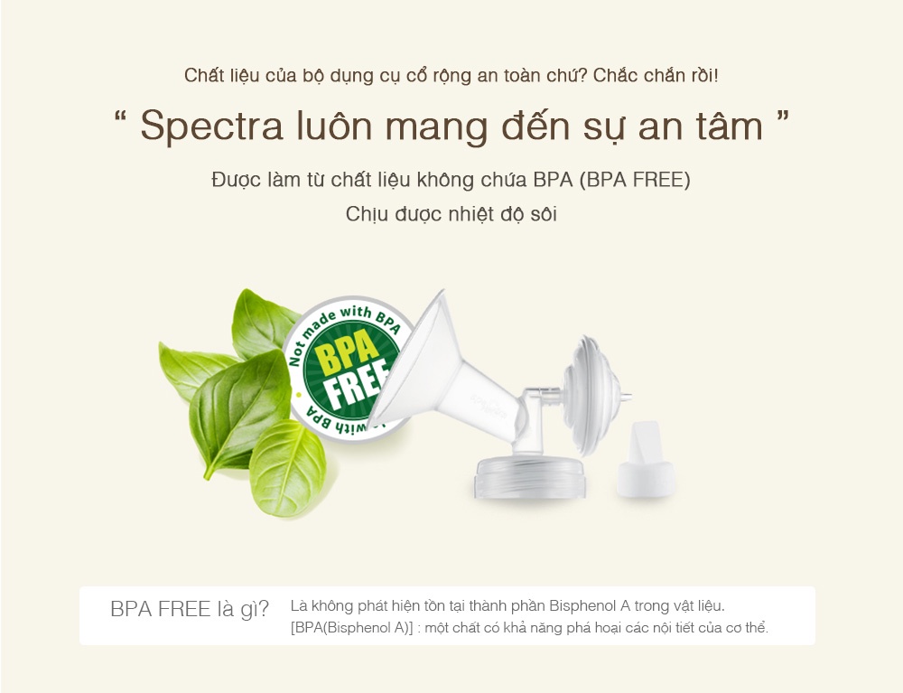 PHỄU HÚT SỮA SPECTRA - ảnh phụ